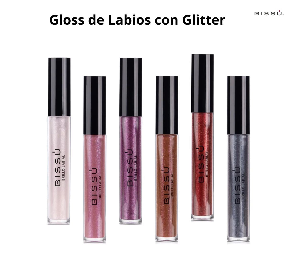 BRILLO LABIAL GLITTER - BISSÚ