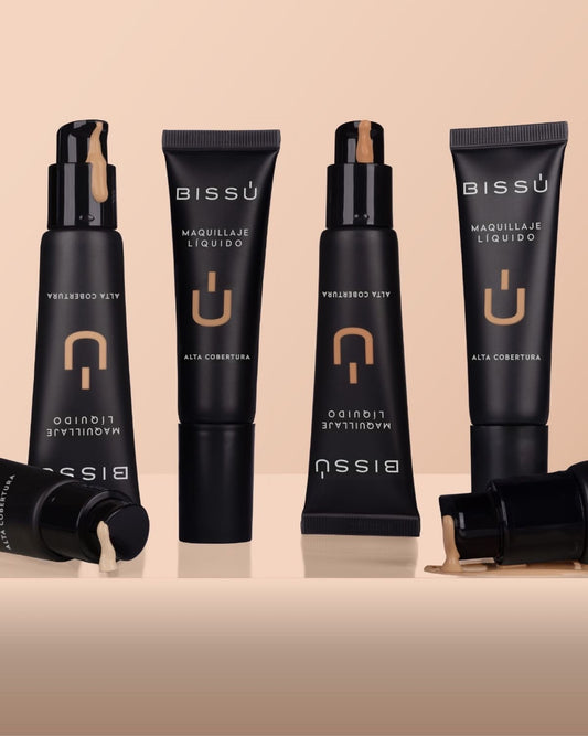 MAQUILLAJE LÍQUIDO ALTA COBERTURA BISSÚ