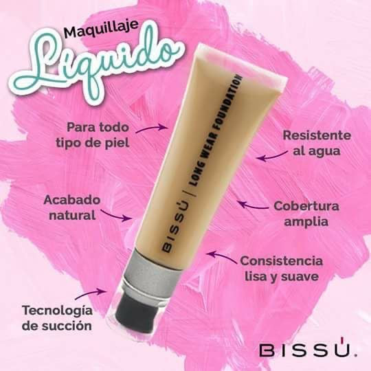 MAQUILLAJE LIQUIDO | BISSÚ